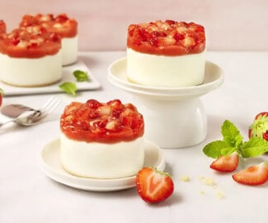 Aardbeigebakjes