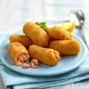 Ambachtelijke grijzegarnaalkroketten