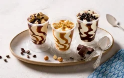 Assortiment ijsbekers