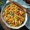 Aziatisch pangerecht met Thaise rode curry