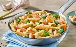 free Penne met kip en groenten