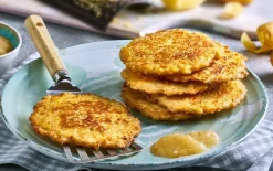 Geraspte aardappelkoeken