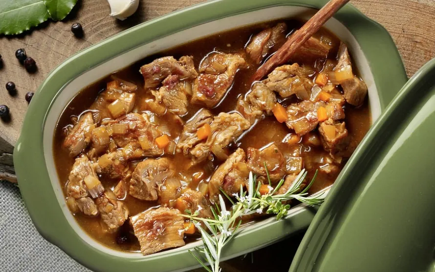 Hertenragout 'St.-Hubertus'