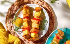 Kipbrochettes Hawaï