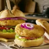 Kipburgers, gepaneerd
