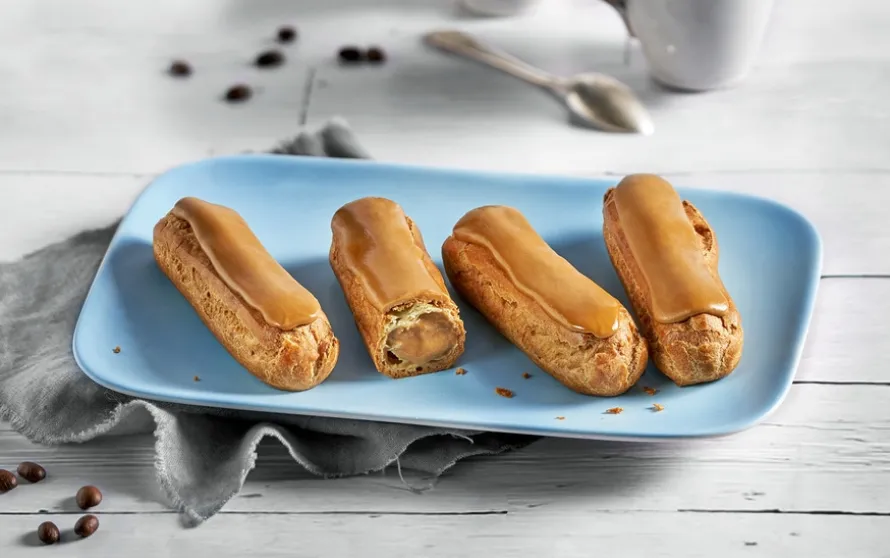 Koffie éclairs