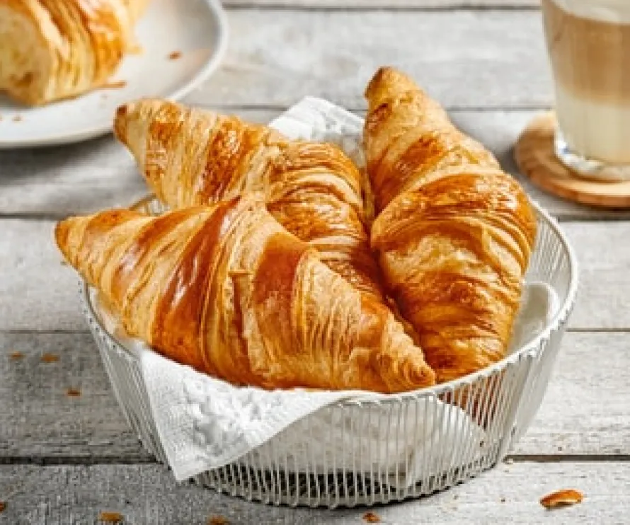 Originele Franse botercroissants