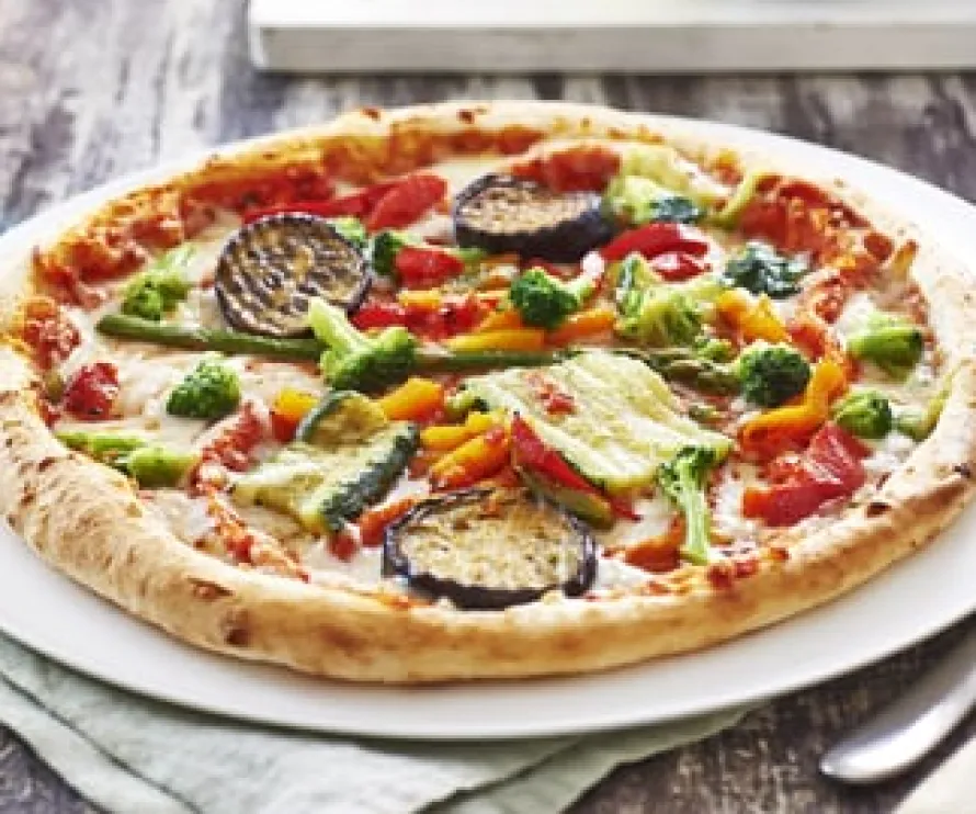 Pizza vegetariana