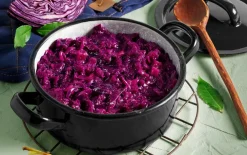Rodekool met appel